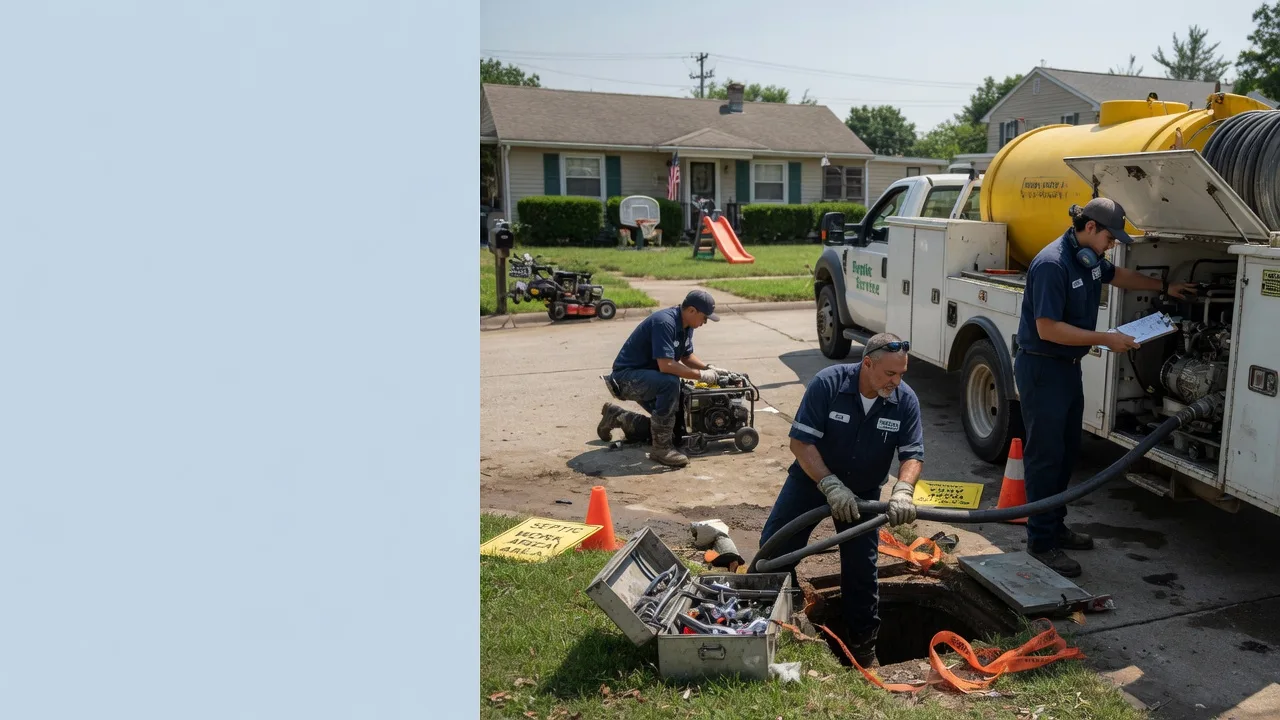 Septic Tank Pumping in Tanner, AL near me